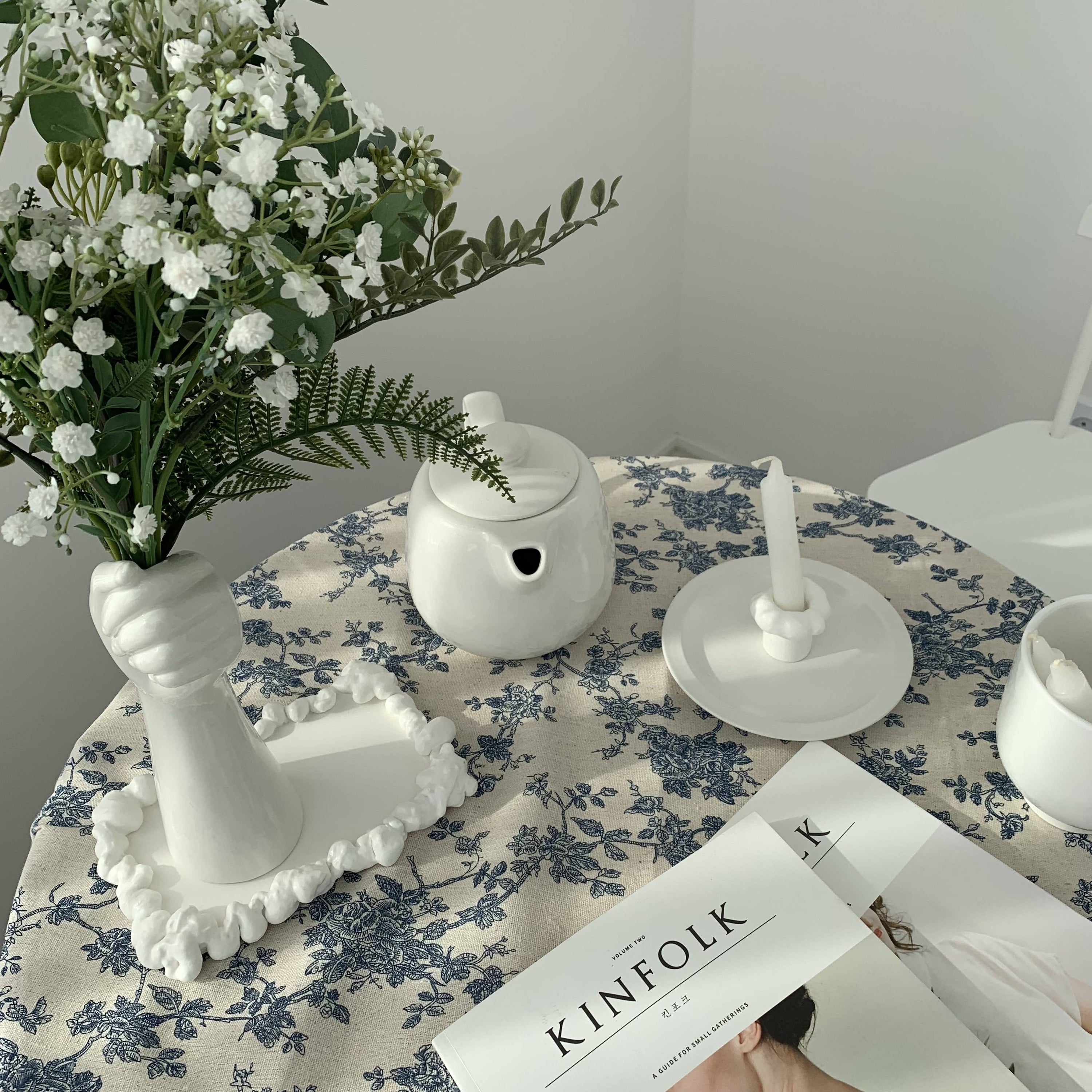 클라우드 플레이트 - Drawing Candle 드로잉캔들 - CAVA LIFE