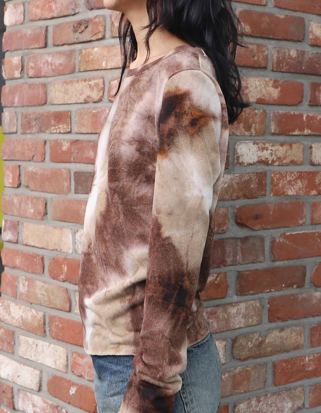 Tie dye Knit (BROWN) WOMENS