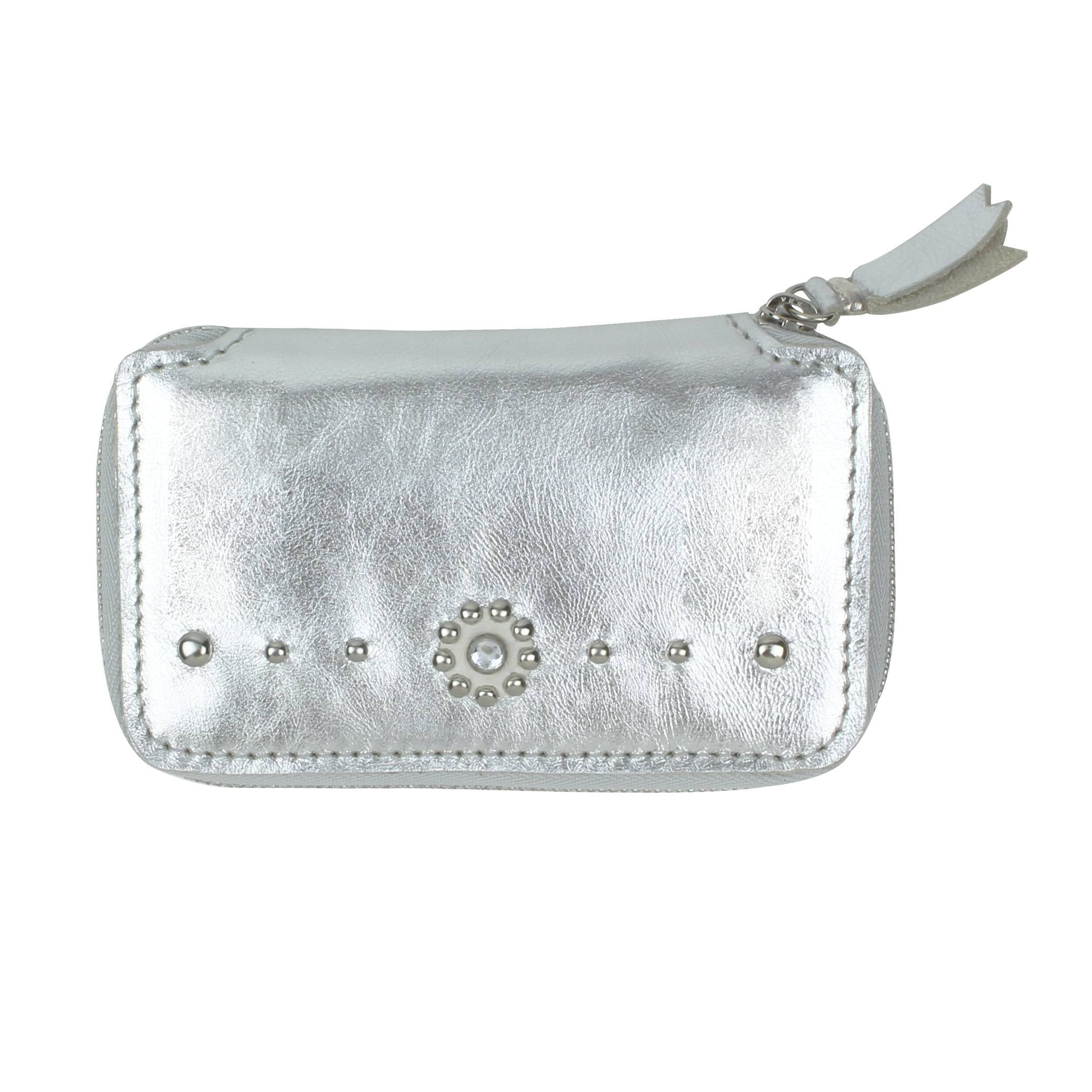 STUD WALLET - SILVER