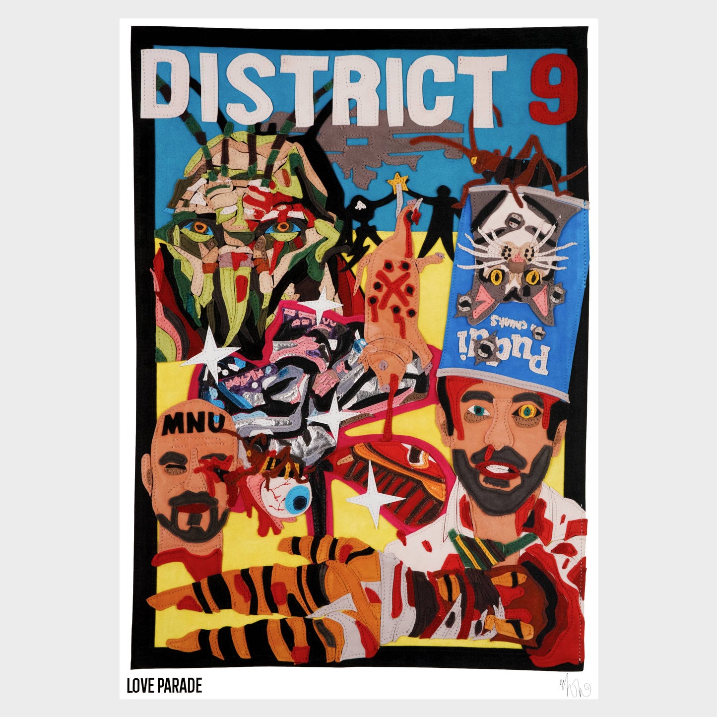 District 9 : Paper Poster (A2 Size)