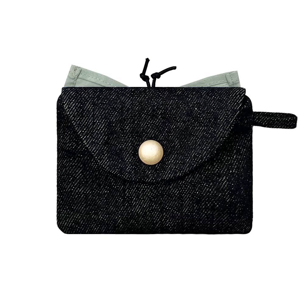 나비 수집 데님 카드지갑 nb004 - Whimsy Mind 윔지마인드 - CAVA LIFE