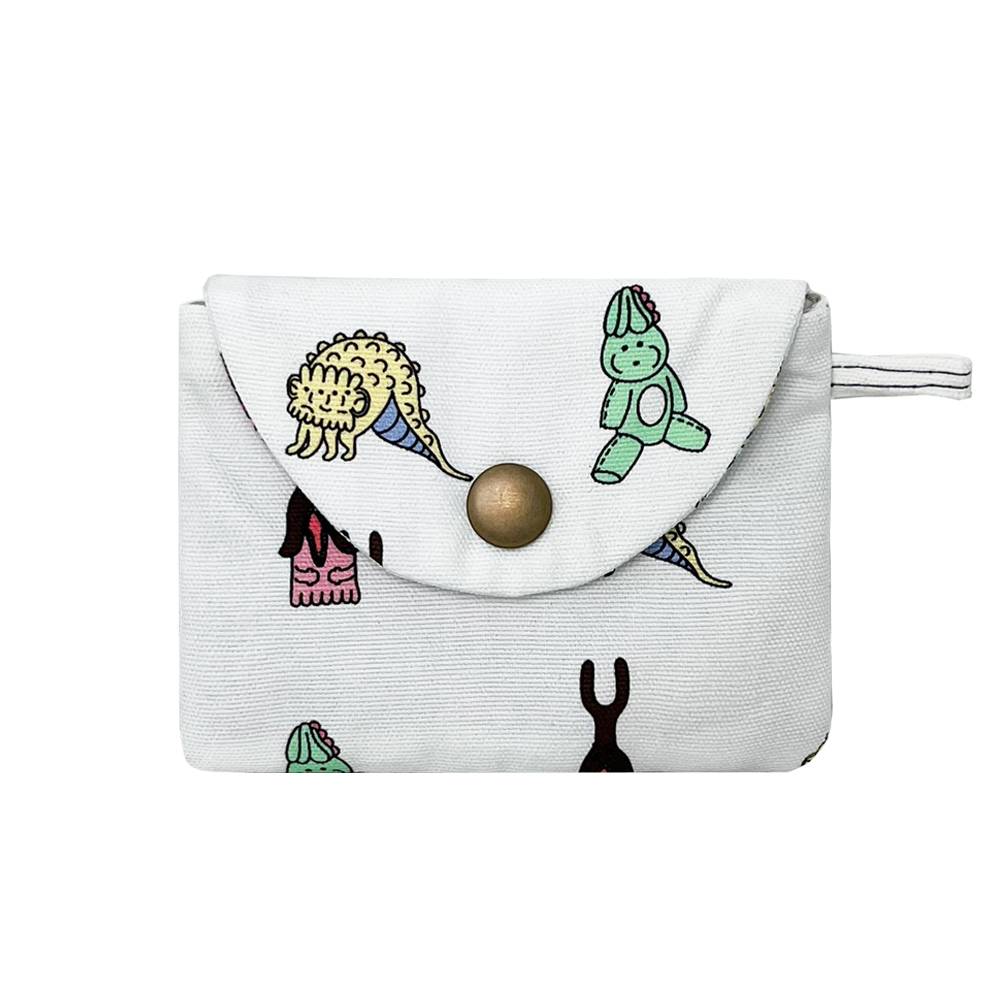 포레스트 캐릭터 패턴 카드지갑 - Whimsy Mind 윔지마인드 - CAVA LIFE