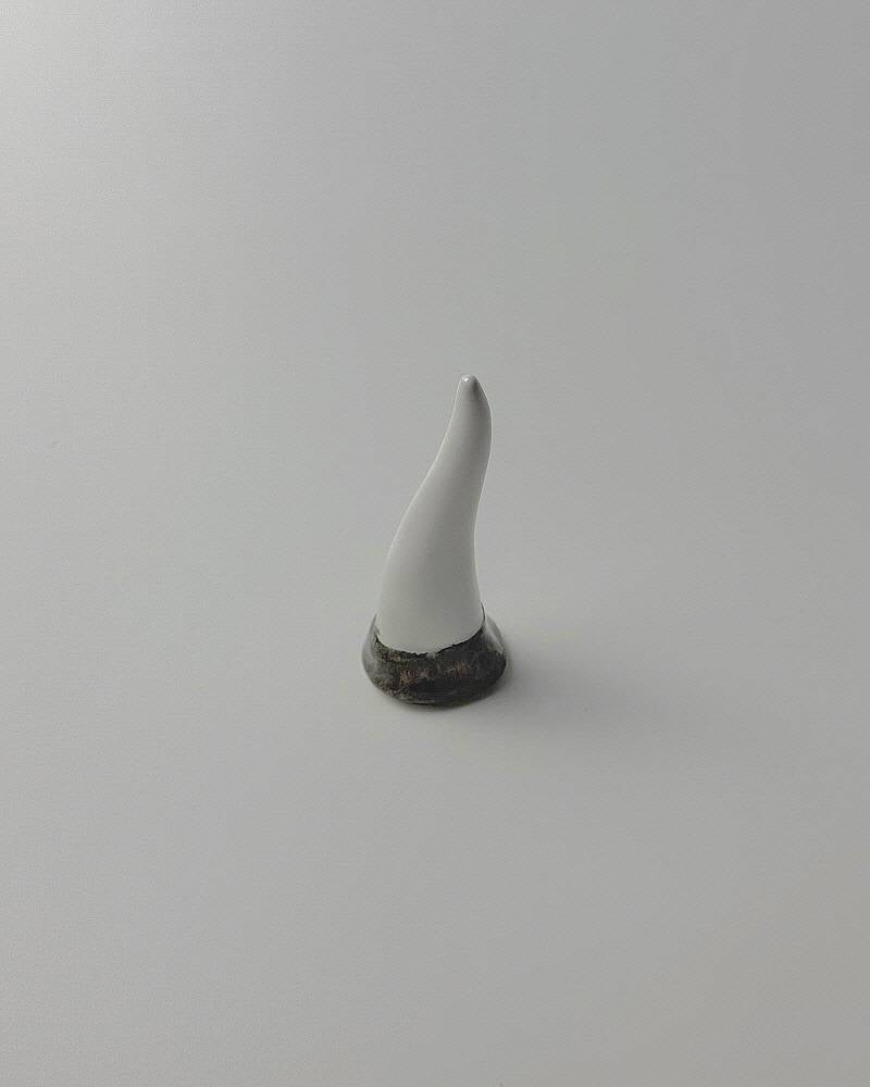 Fang of dragon silver gloss