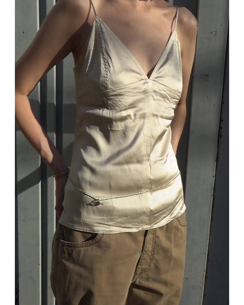 haze salts with soluna metallic crochet necklace & bodychain