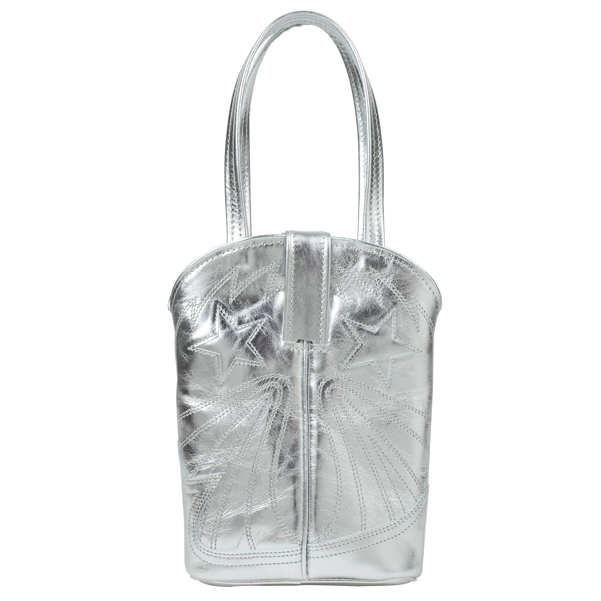 BOOTS PURSE - Silver - LOVE PARADE 러브퍼레이드 - CAVA LIFE