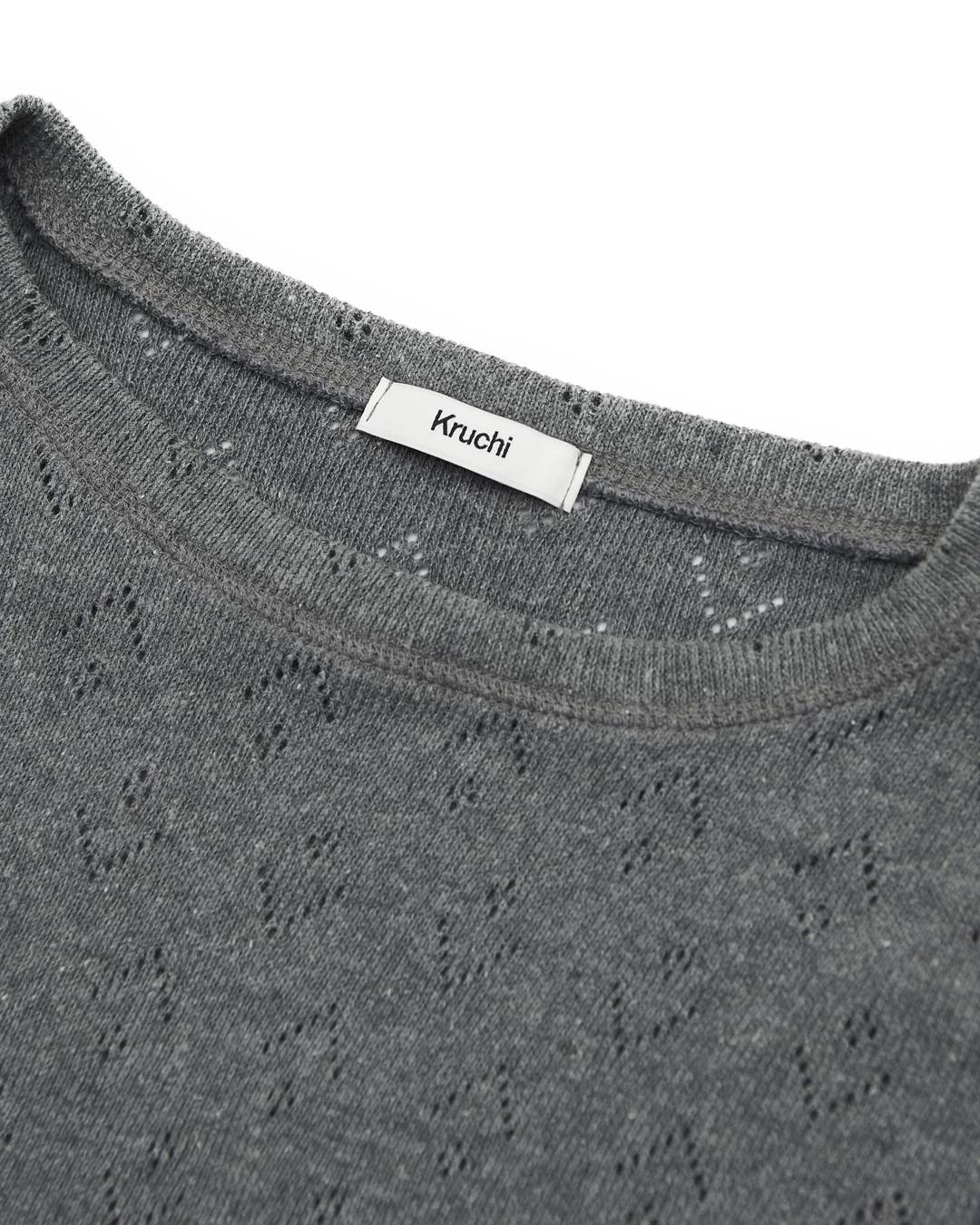 Punching Knit (GREY) WOMENS