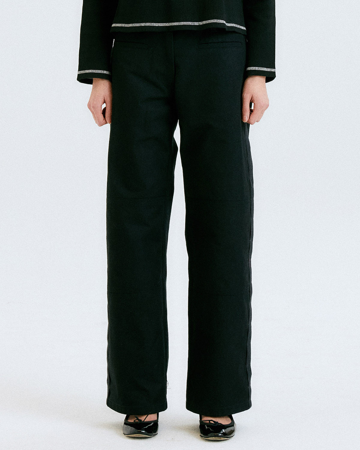 사이드 루프 팬츠 3 / 다크 네이비 - HALOMINIUM  할로미늄 - CAVA LIFE