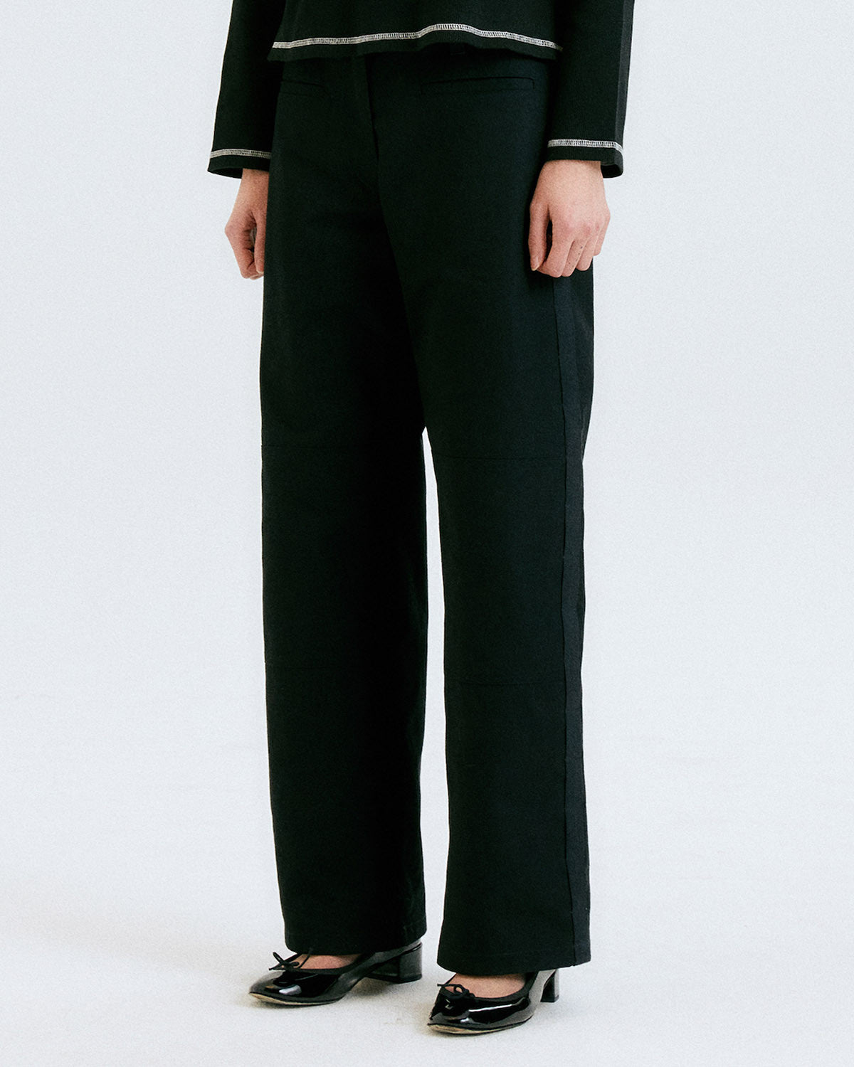 사이드 루프 팬츠 3 / 다크 네이비 - HALOMINIUM  할로미늄 - CAVA LIFE