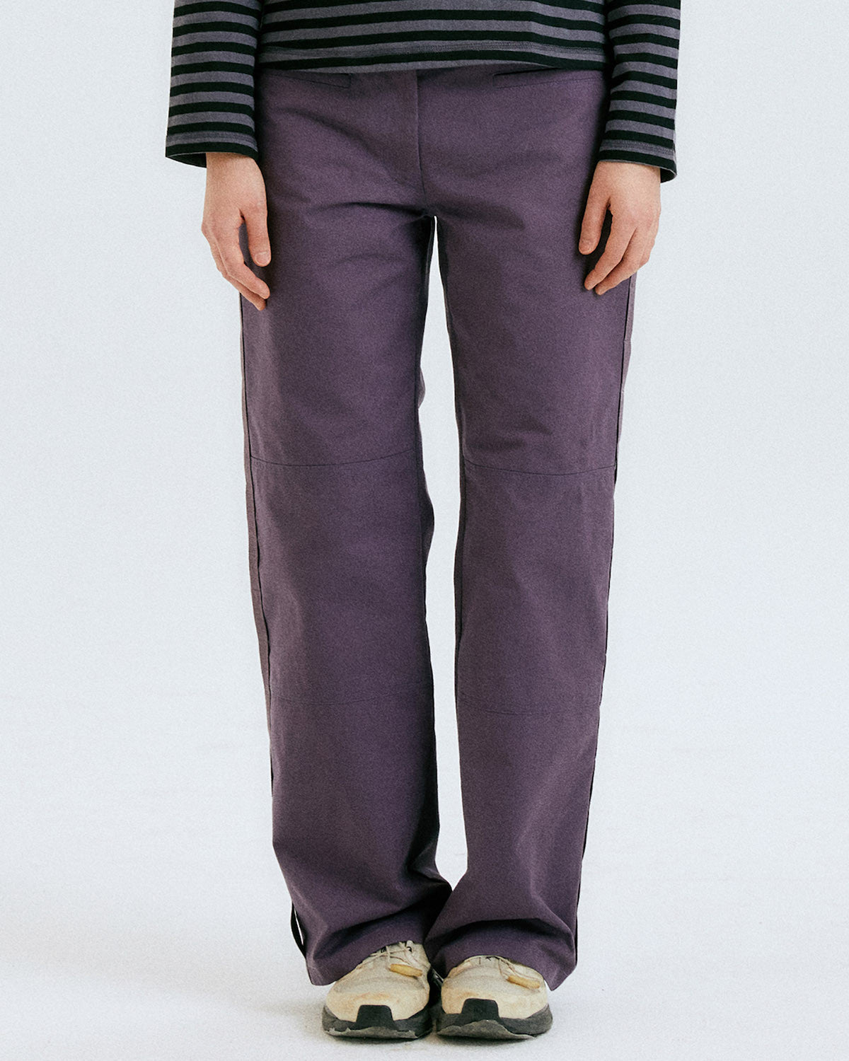 사이드 루프 팬츠 3 / 퍼플 - HALOMINIUM  할로미늄 - CAVA LIFE