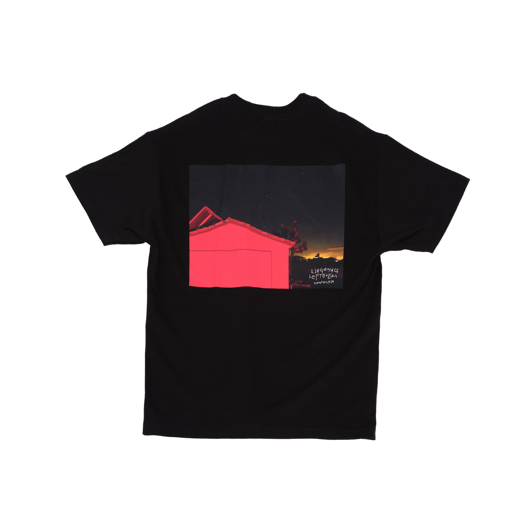 LINGERING LEFTOVERS 티셔츠 블랙