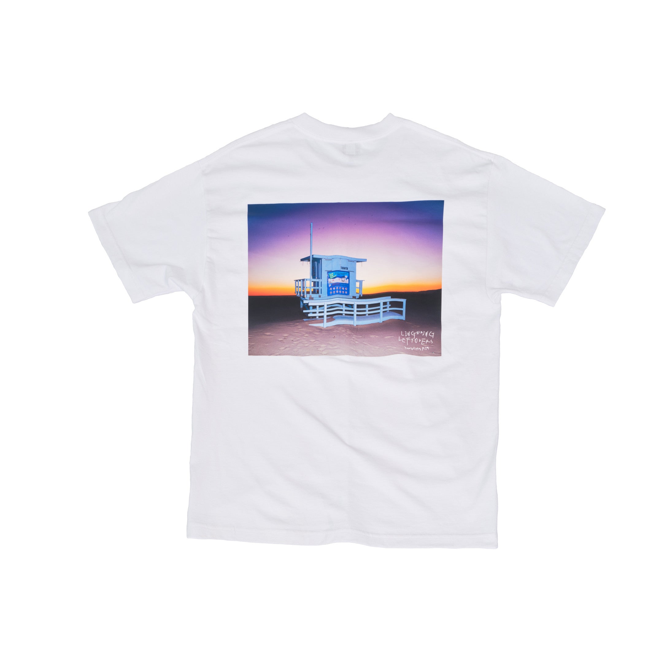 LINGERING LEFTOVERS 티셔츠 화이트