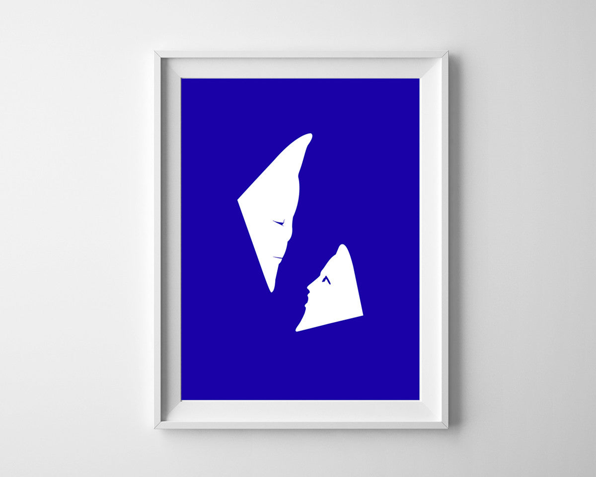 '대화' 실크스크린 프린트 - Pionara 피오나라 - CAVA LIFE