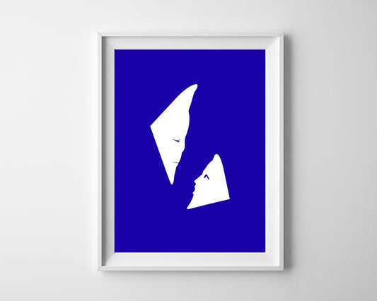 '대화' 실크스크린 프린트 - Pionara 피오나라 - CAVA LIFE