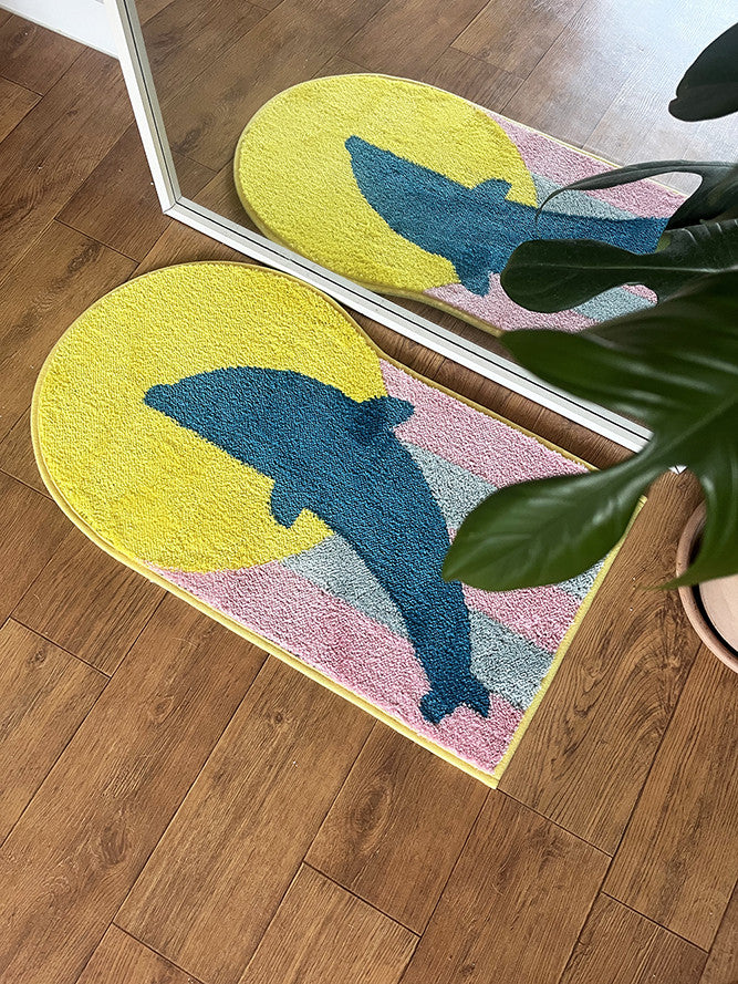 돌고래와 노랑 태양 - Blue Hour 블루아워 - CAVA LIFE