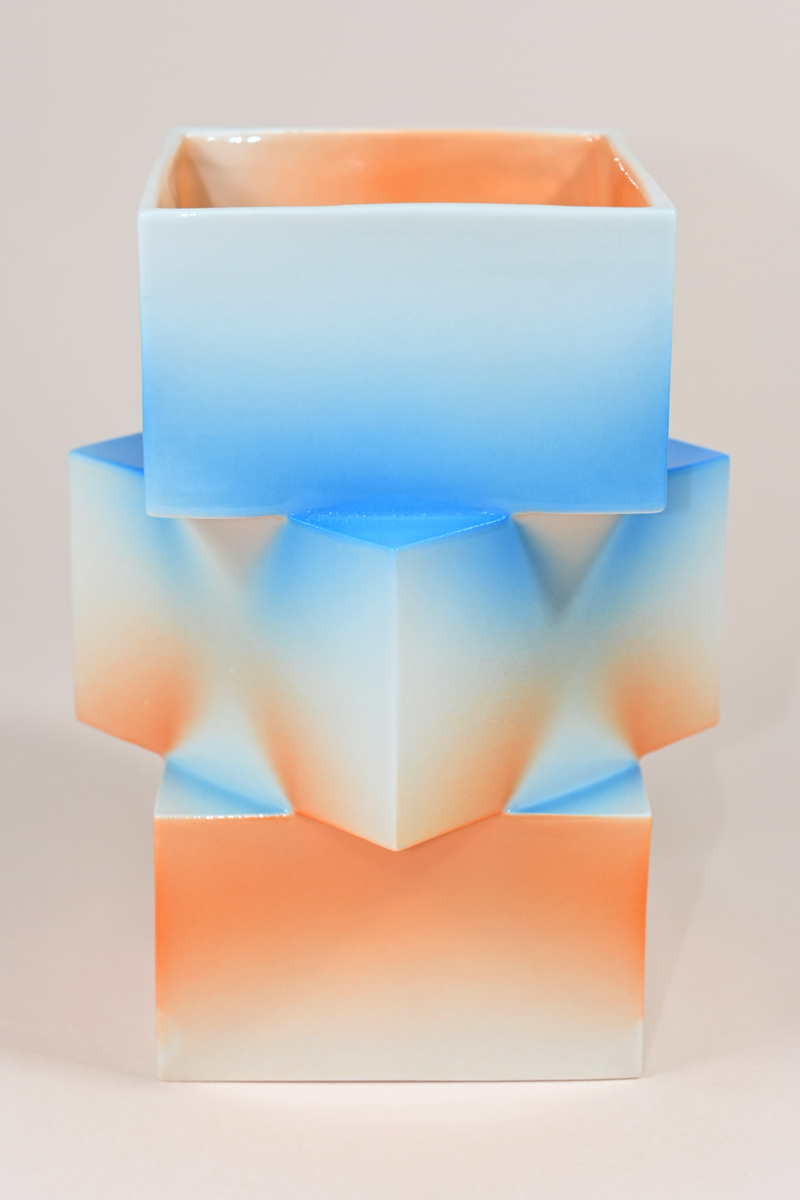 New Vase SSS Light Blue& Orange - Exactly what I want 이그젝틀리 왓 아이 원트 - CAVA LIFE