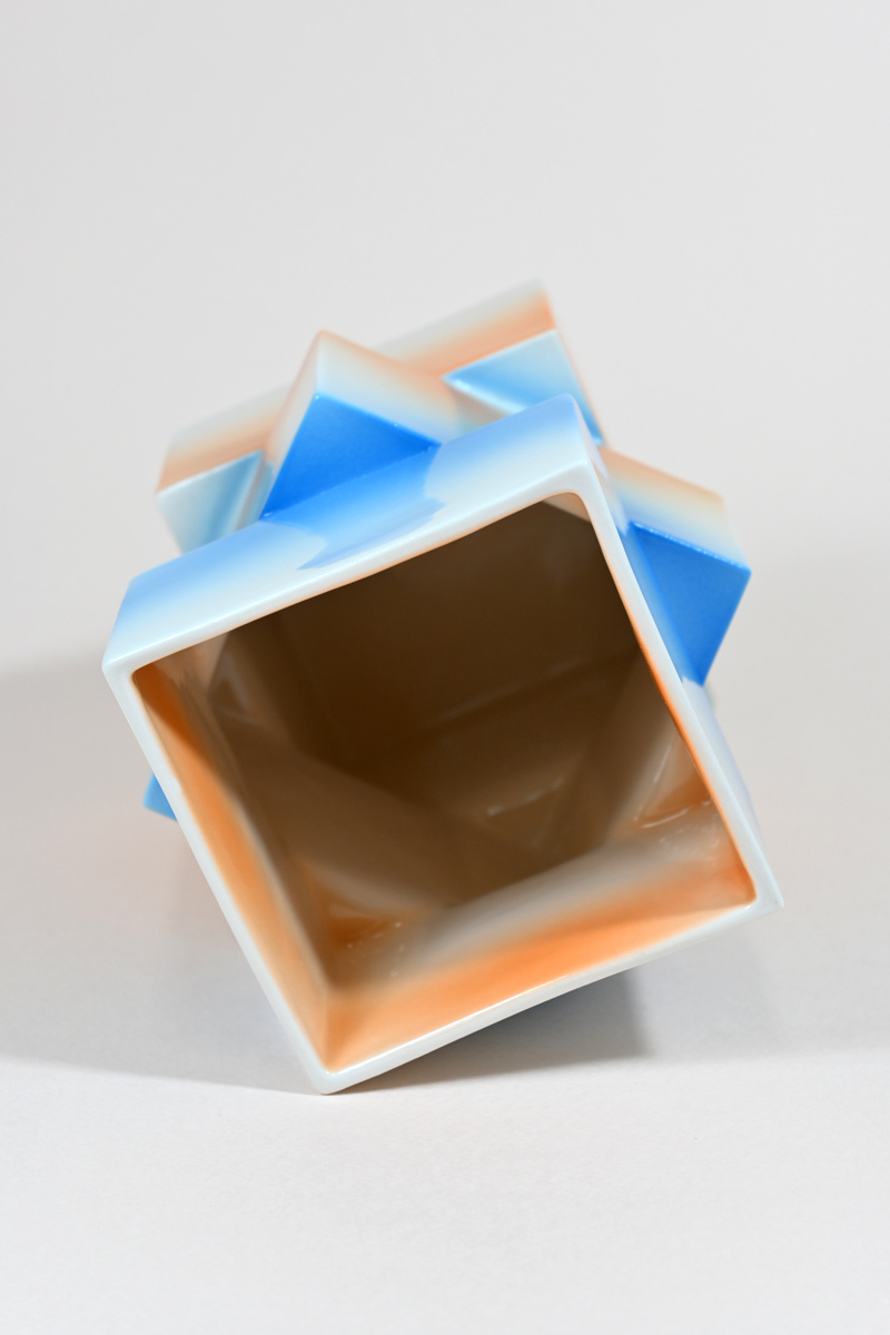 New Vase SSS Light Blue& Orange - Exactly what I want 이그젝틀리 왓 아이 원트 - CAVA LIFE