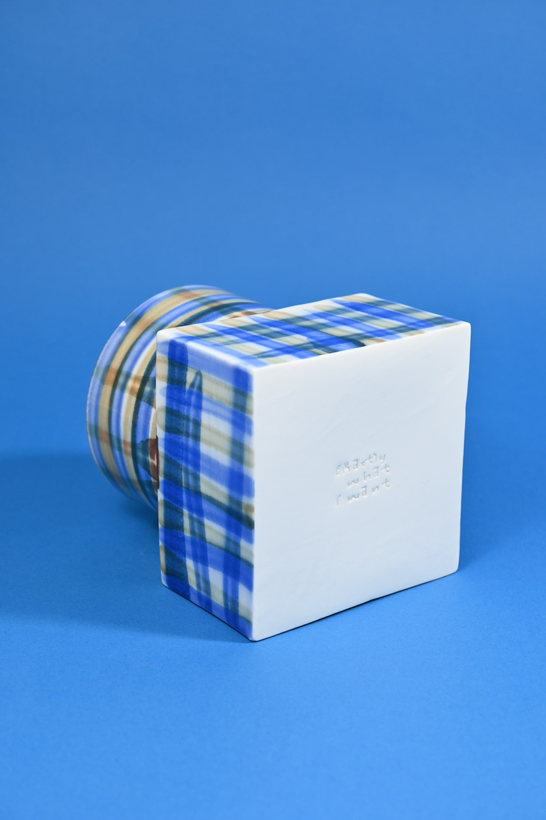 뉴베이스 C&S Blue Brown - Exactly what I want 이그젝틀리 왓 아이 원트 - CAVA LIFE