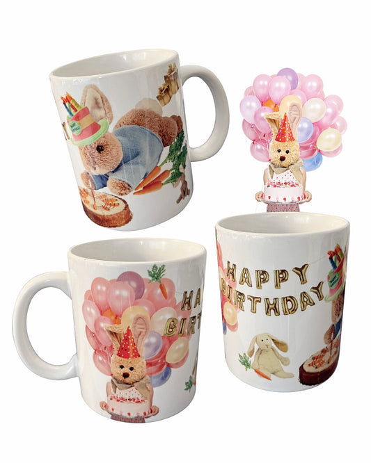 토끼의 생일 심플 머그컵 - you like what 유라이크왓 - CAVA LIFE