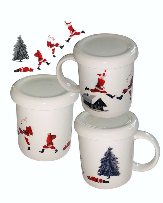 스노우 하우스 산타 머그컵 - you like what 유라이크왓 - CAVA LIFE