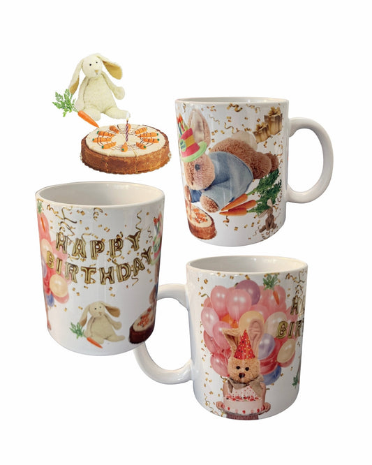 토끼의 생일 머그컵 (골드팡파레) - you like what 유라이크왓 - CAVA LIFE