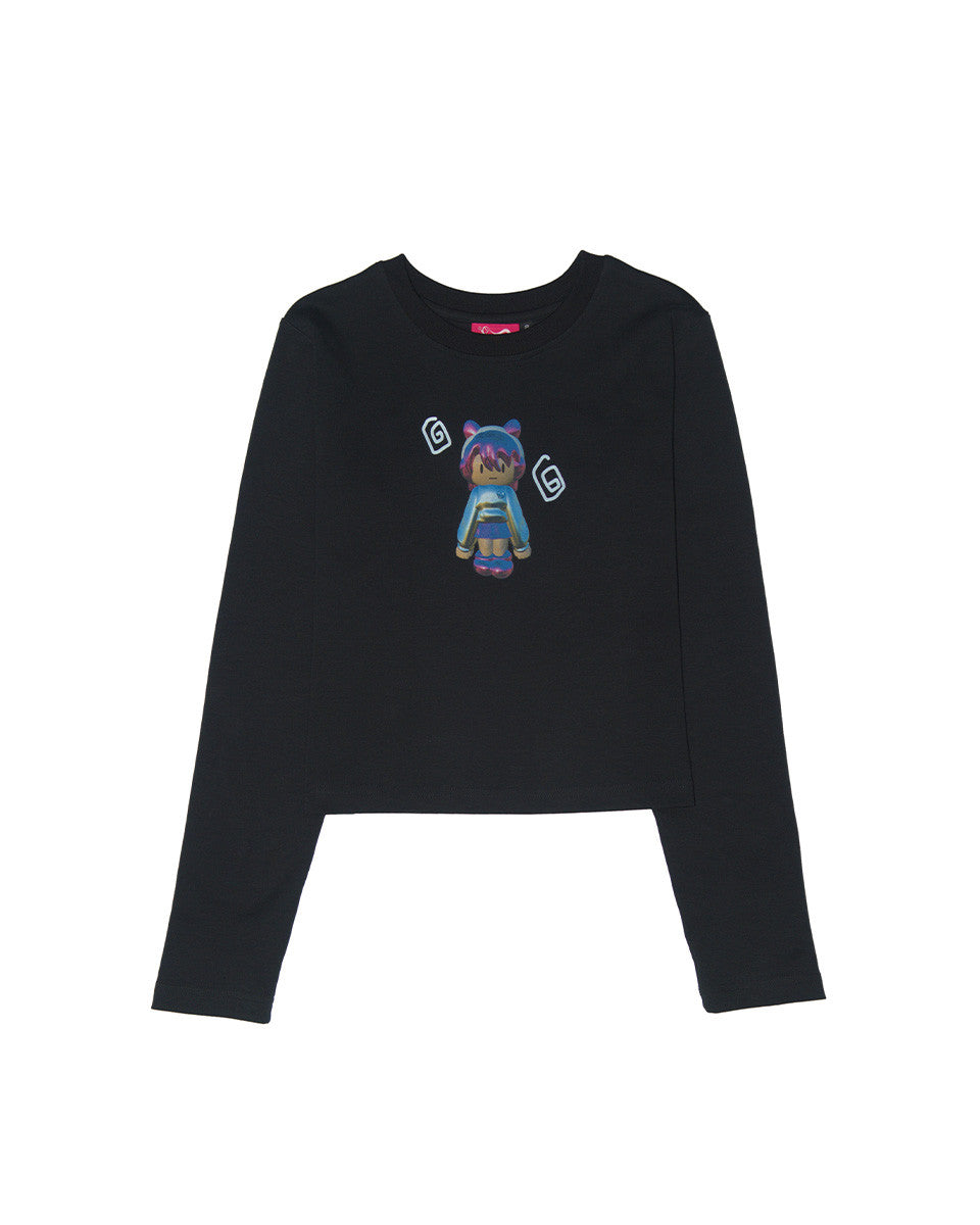 Kater Moji Long Sleeve BLACK - KATER 카터 - CAVA LIFE