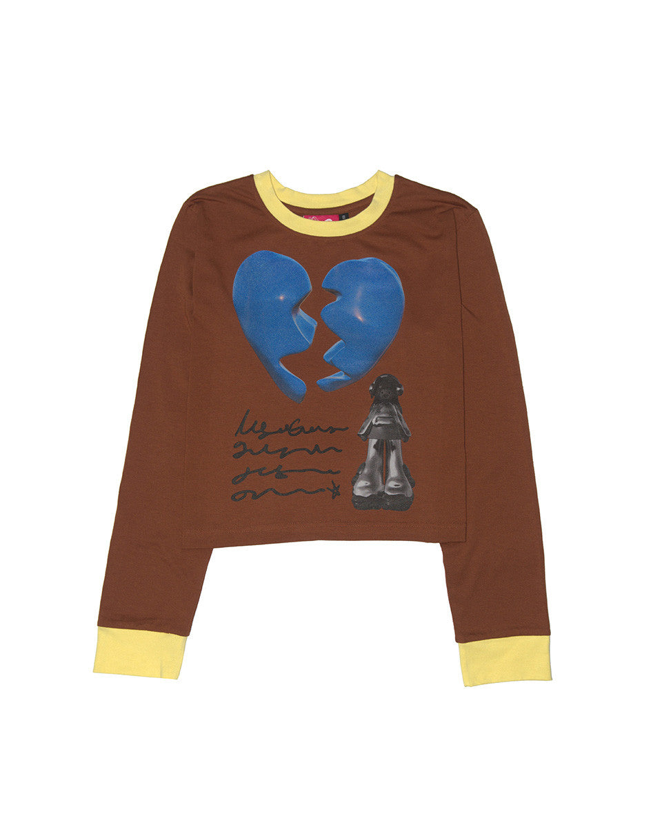 Letter From Alien Long Sleeve BROWN - KATER 카터 - CAVA LIFE