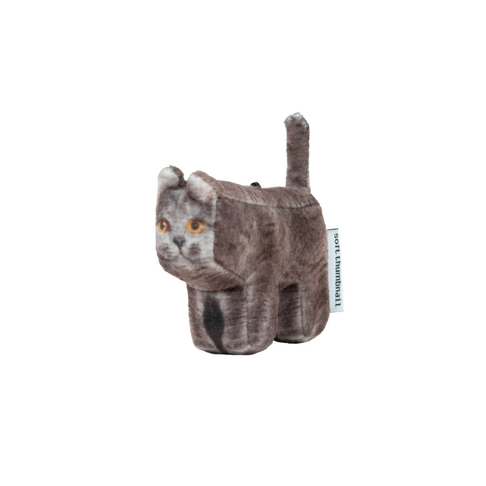 Moca, British Shorthair(고양이 키링) - Soft Thumbnail 소프트섬네일 - CAVA LIFE
