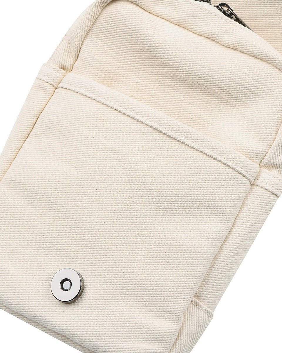 ARTLESS MINI BODYBAG BEIGE - KATER 카터 - CAVA LIFE