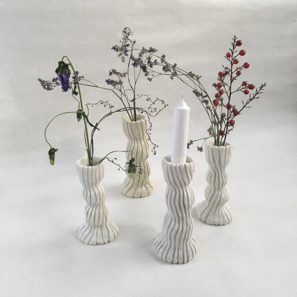 Coral reef candle holder NO.2 (3 colors) - s'leoun 스런 - CAVA LIFE