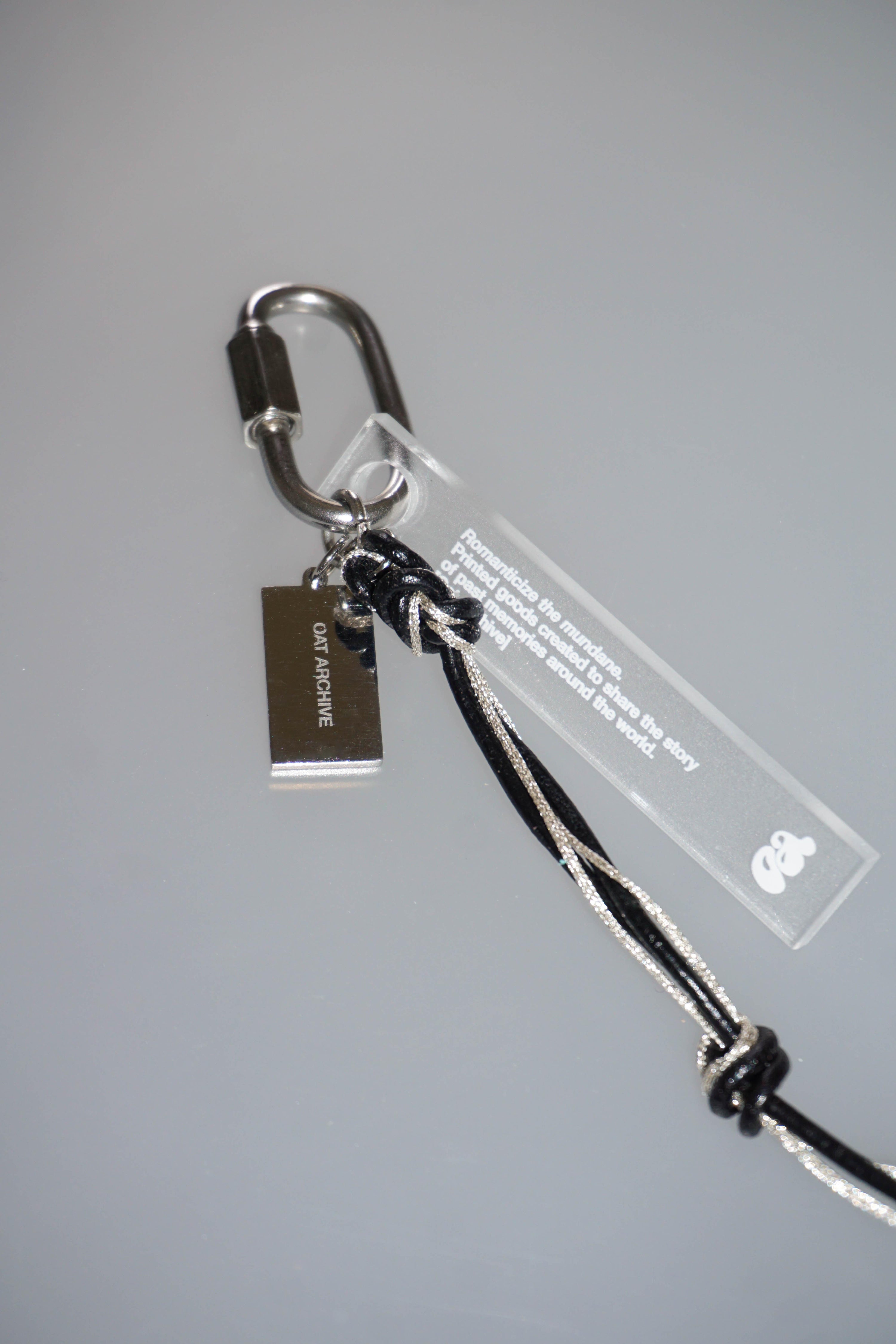 Multi-knot 키링 01 [black] - Oat Archive 오트아카이브 - CAVA LIFE