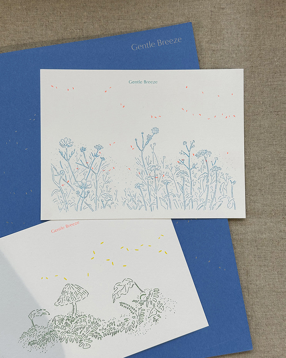Gentle Breeze 엽서 - PAPER PLATE 페이퍼플레이트 - CAVA LIFE