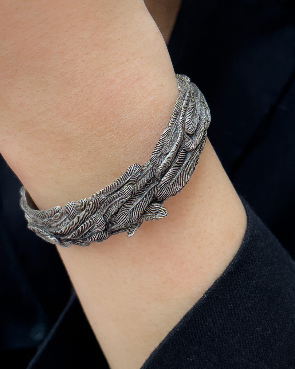 깃털 군락.[ bracelet ] - O-DAE - CAVA LIFE