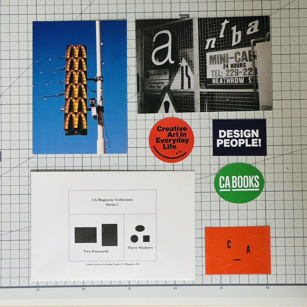 스티커 세트 - CA 매거진 콜렉션 시리즈 1 - CA Magazine 씨에이 매거진 - CAVA LIFE