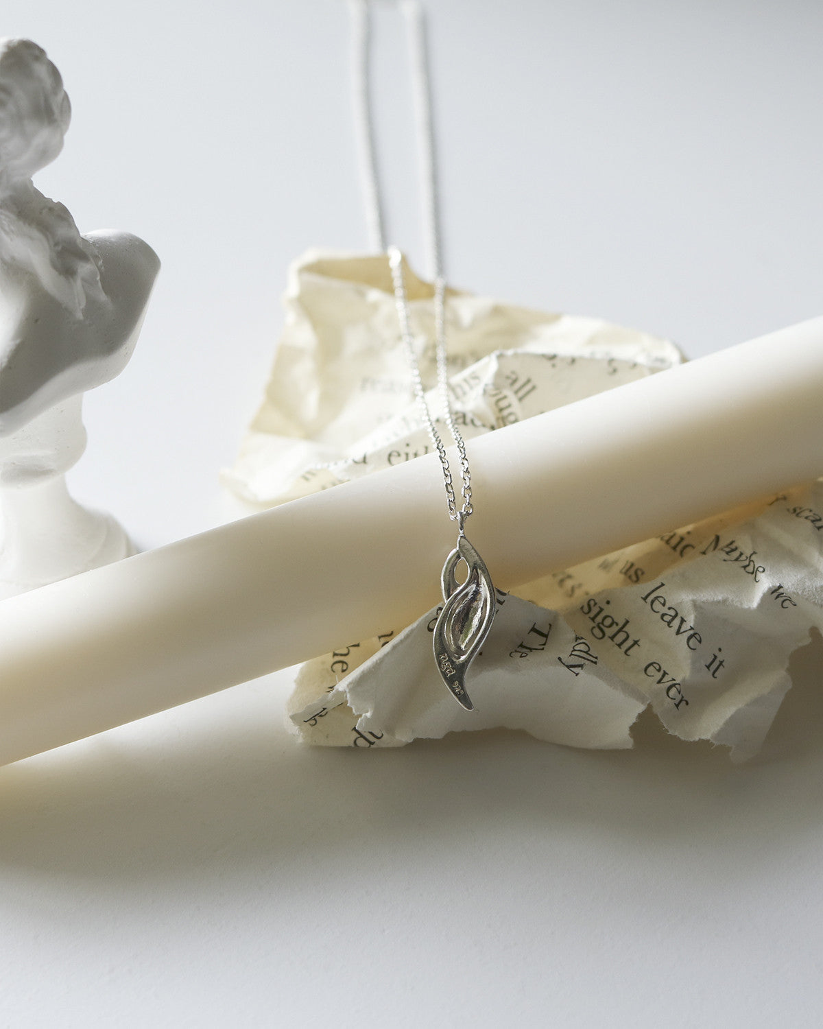 leaf necklace - Next Green Door - CAVA LIFE