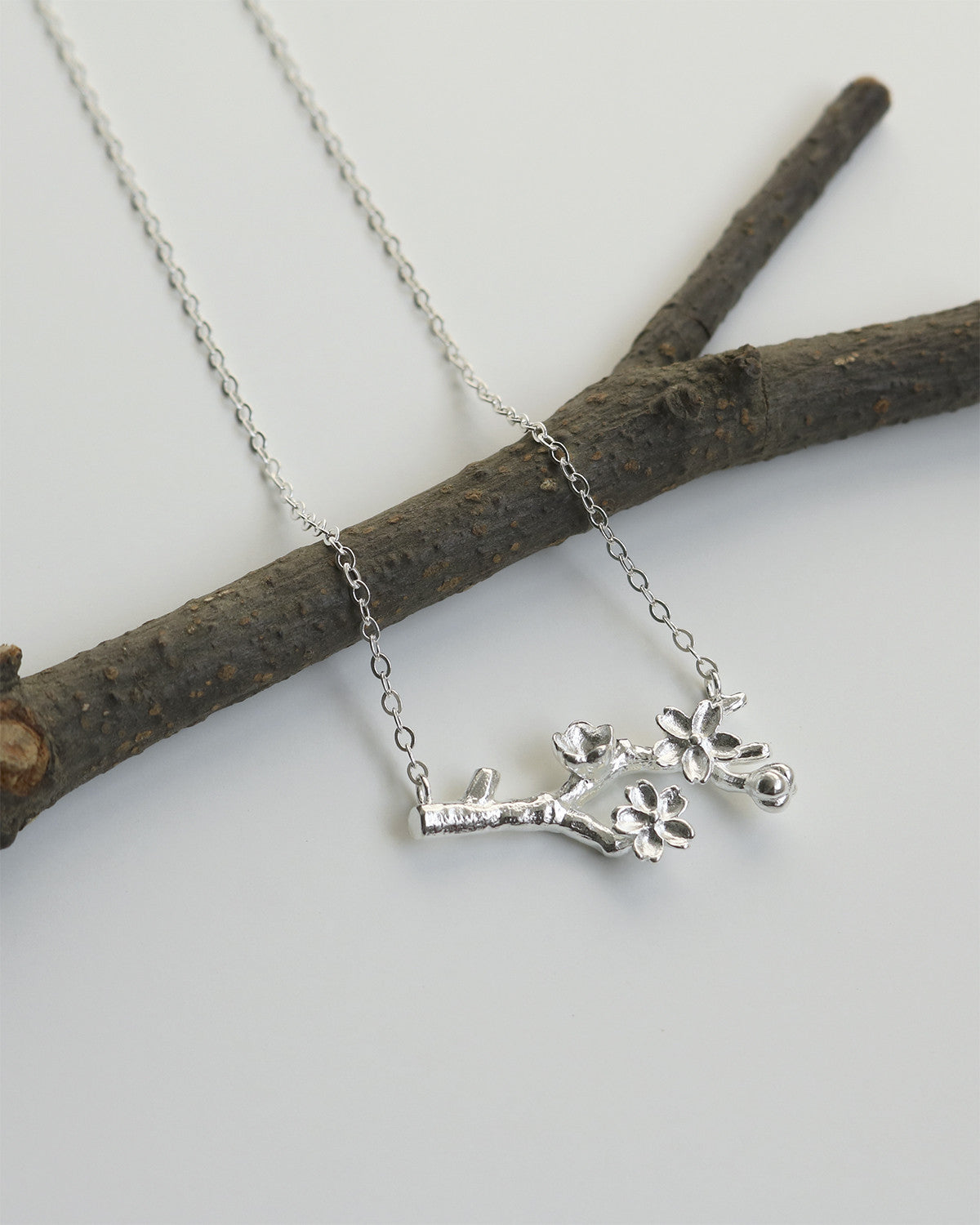 cherry blossom necklace - Next Green Door - CAVA LIFE