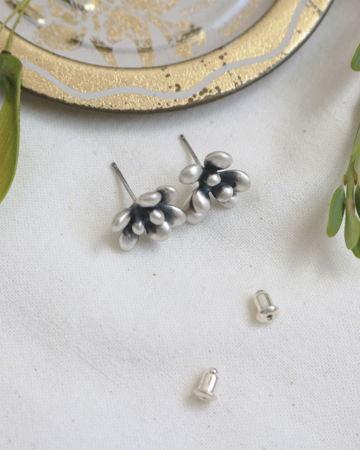 succulent earring 01 - Next Green Door - CAVA LIFE