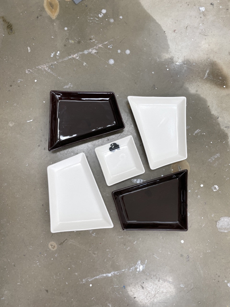 003 퍼즐 접시 세트 - SAI 사이 - CAVA LIFE