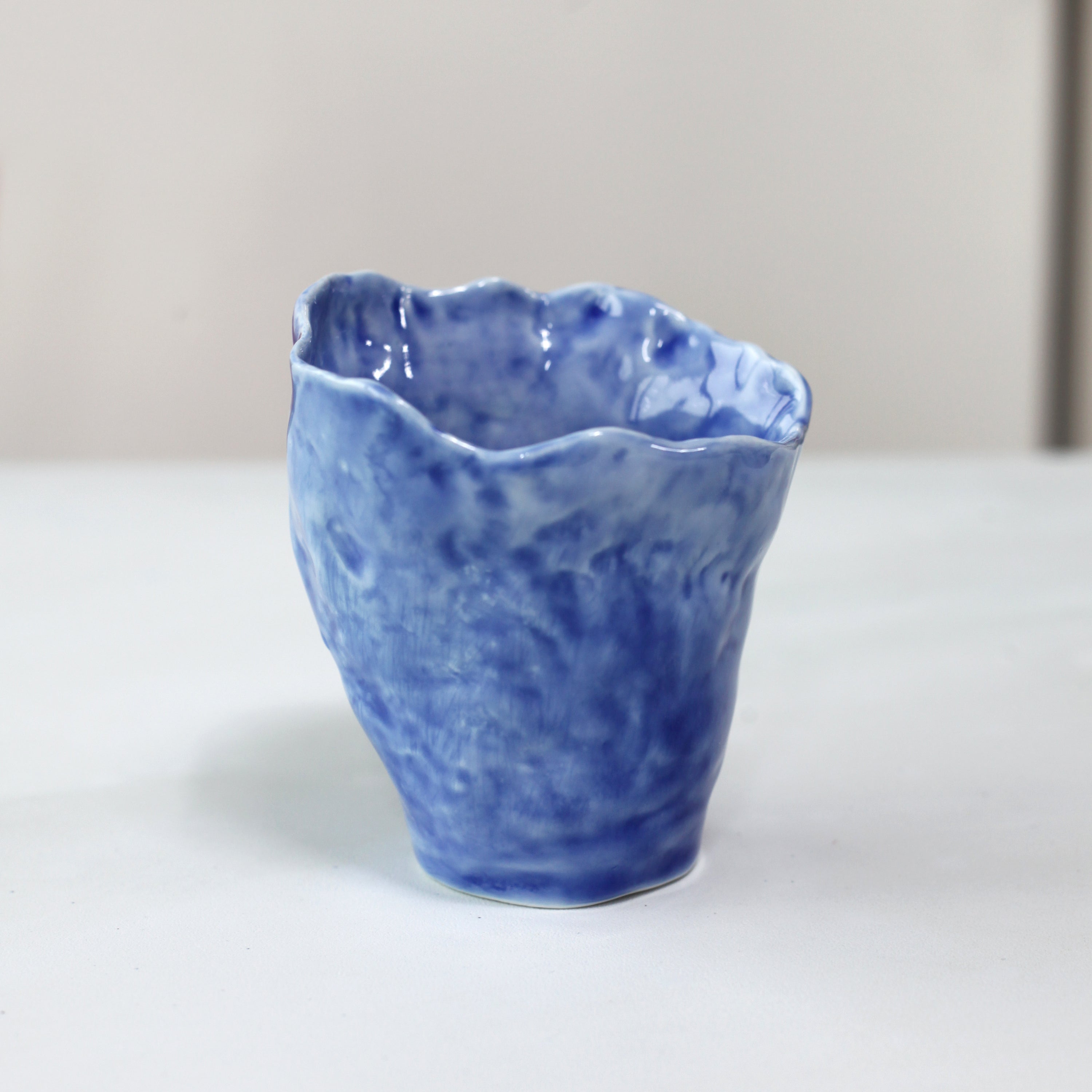 BLUE ICEBERG CUP - pearshrimpceramic 페어쉬림프세라믹 - CAVA LIFE