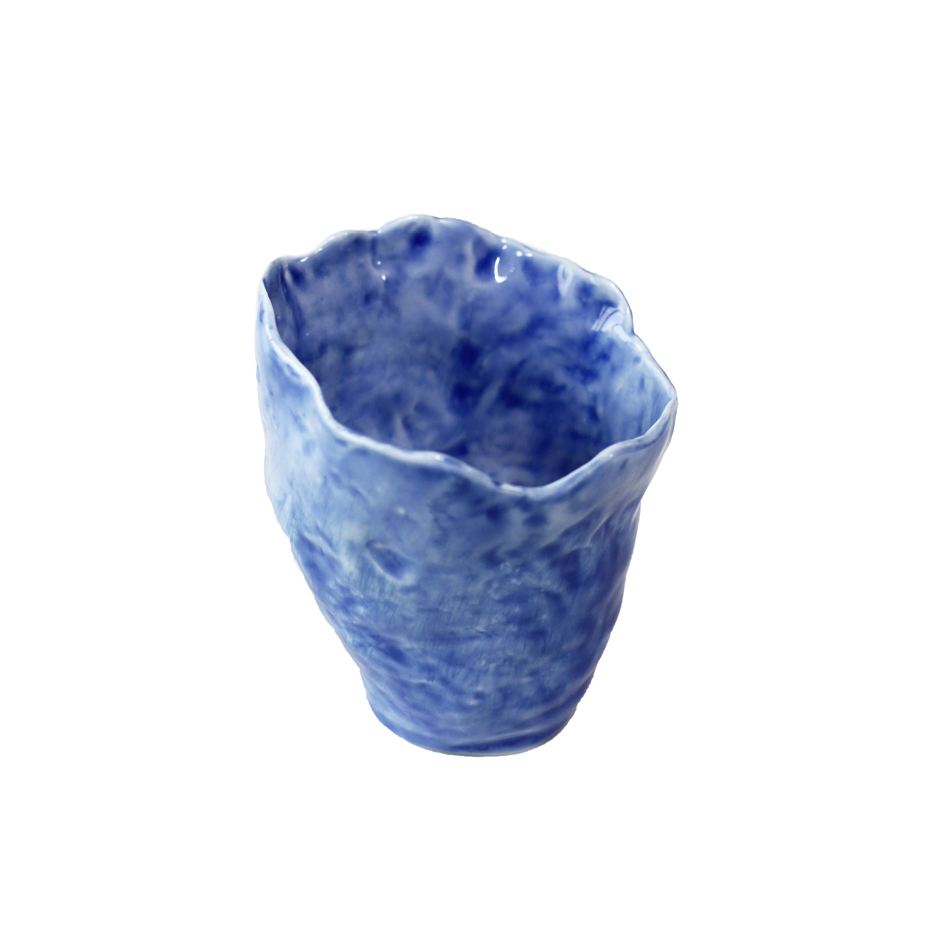 BLUE ICEBERG CUP - pearshrimpceramic 페어쉬림프세라믹 - CAVA LIFE