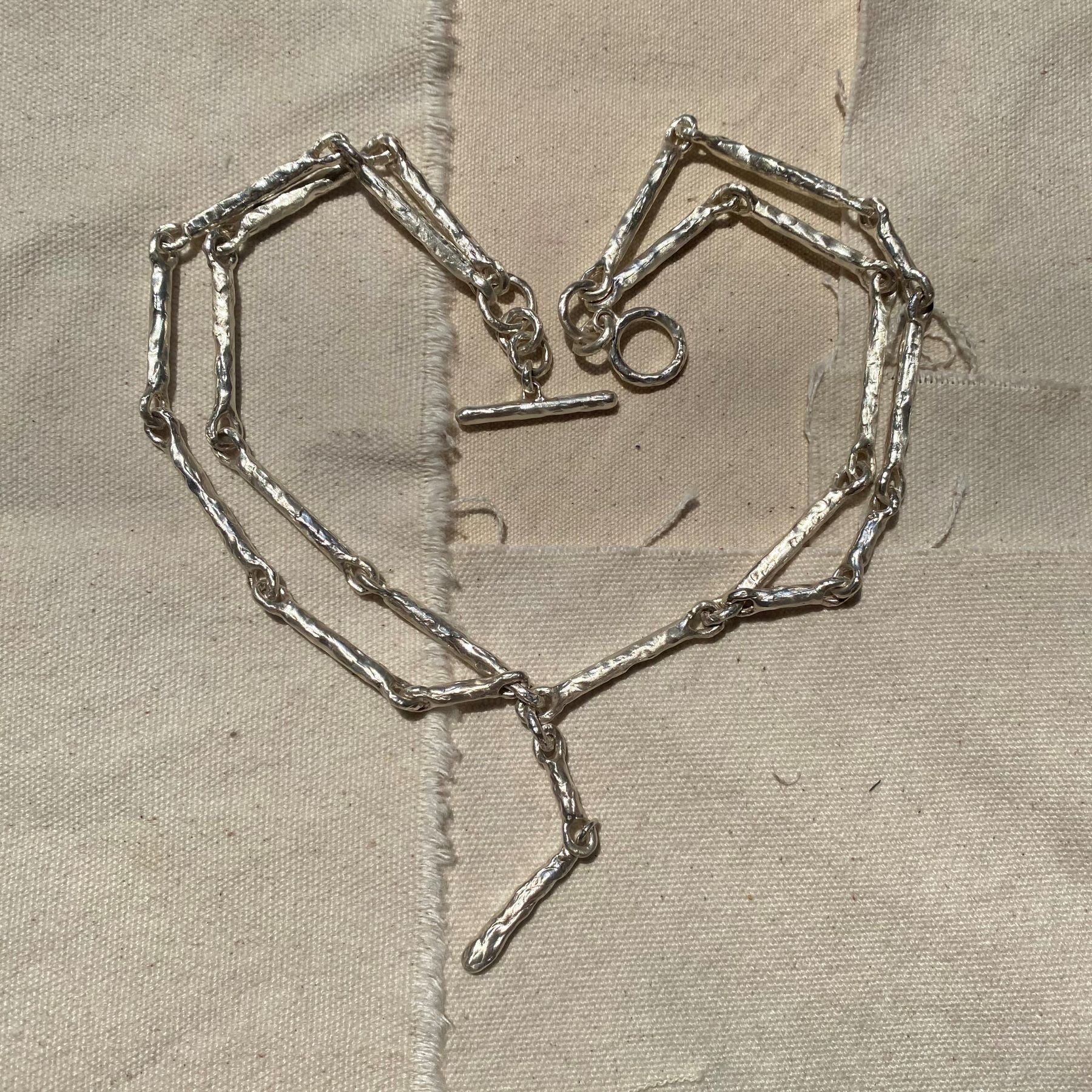 heavy web necklace - MIDLIG 미드리그 - CAVA LIFE