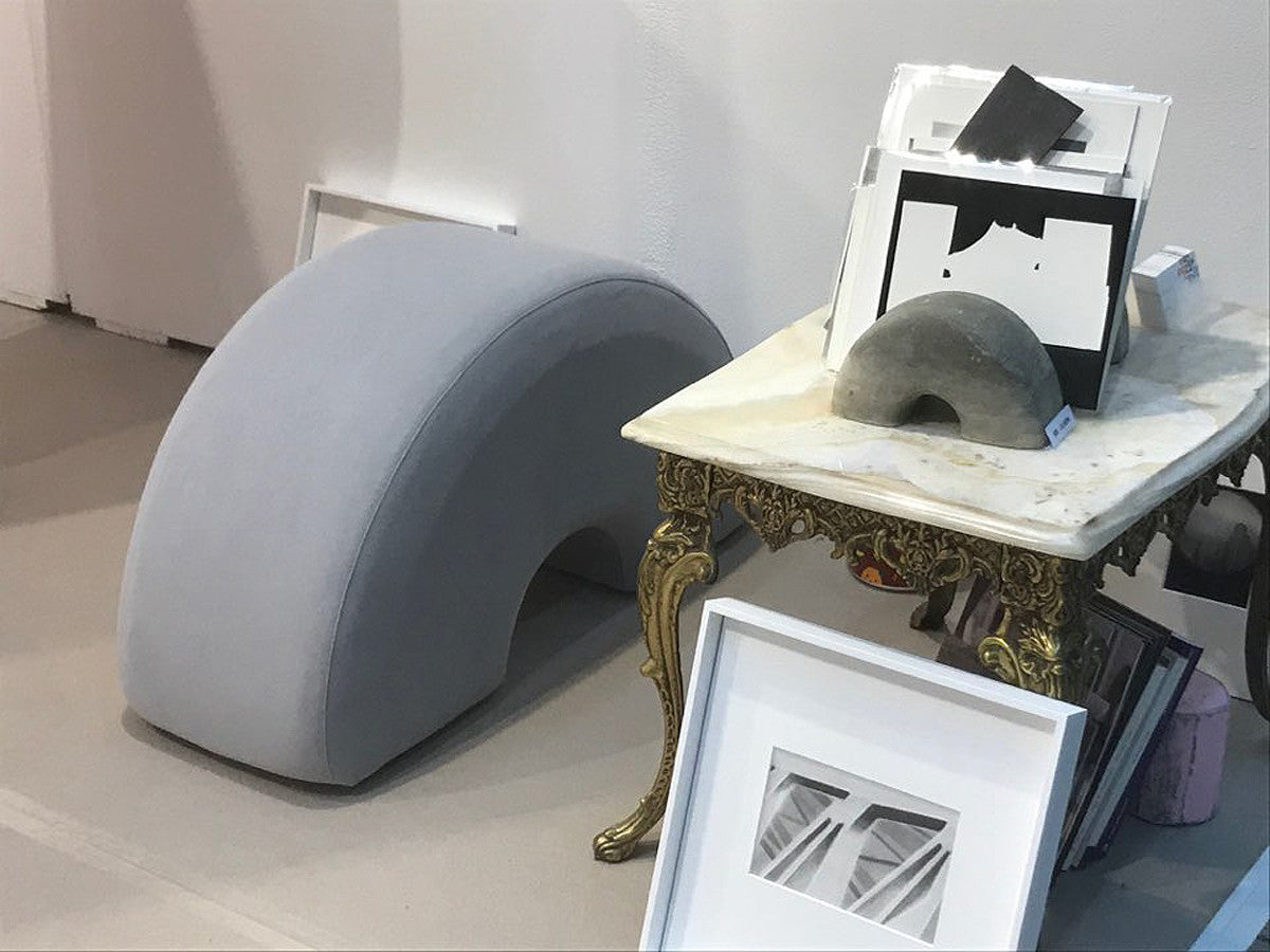 Velvet concrete cotton structure - Lee Hae Sun 이혜선 - CAVA LIFE