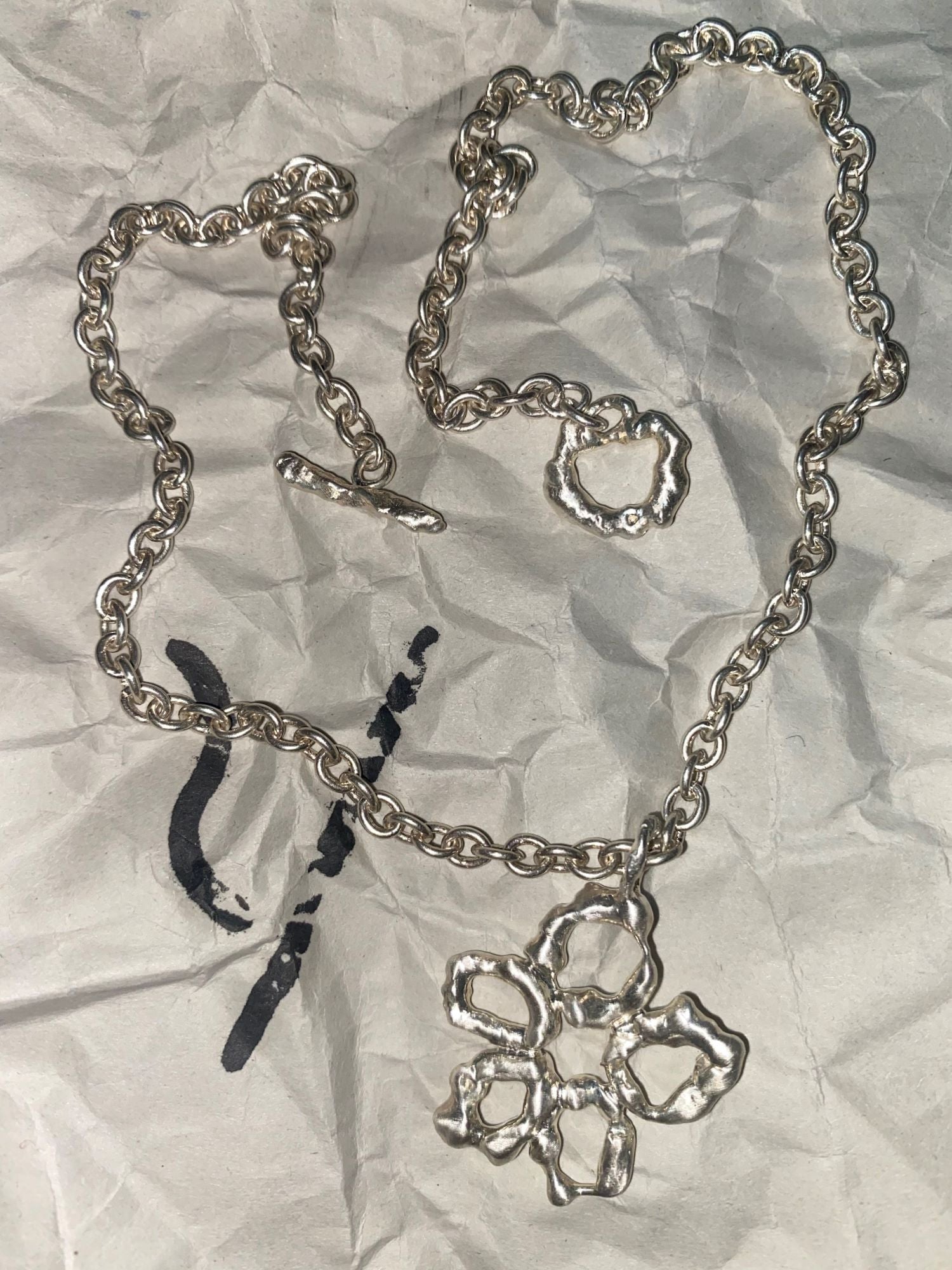 malang flower necklace - MIDLIG 미드리그 - CAVA LIFE