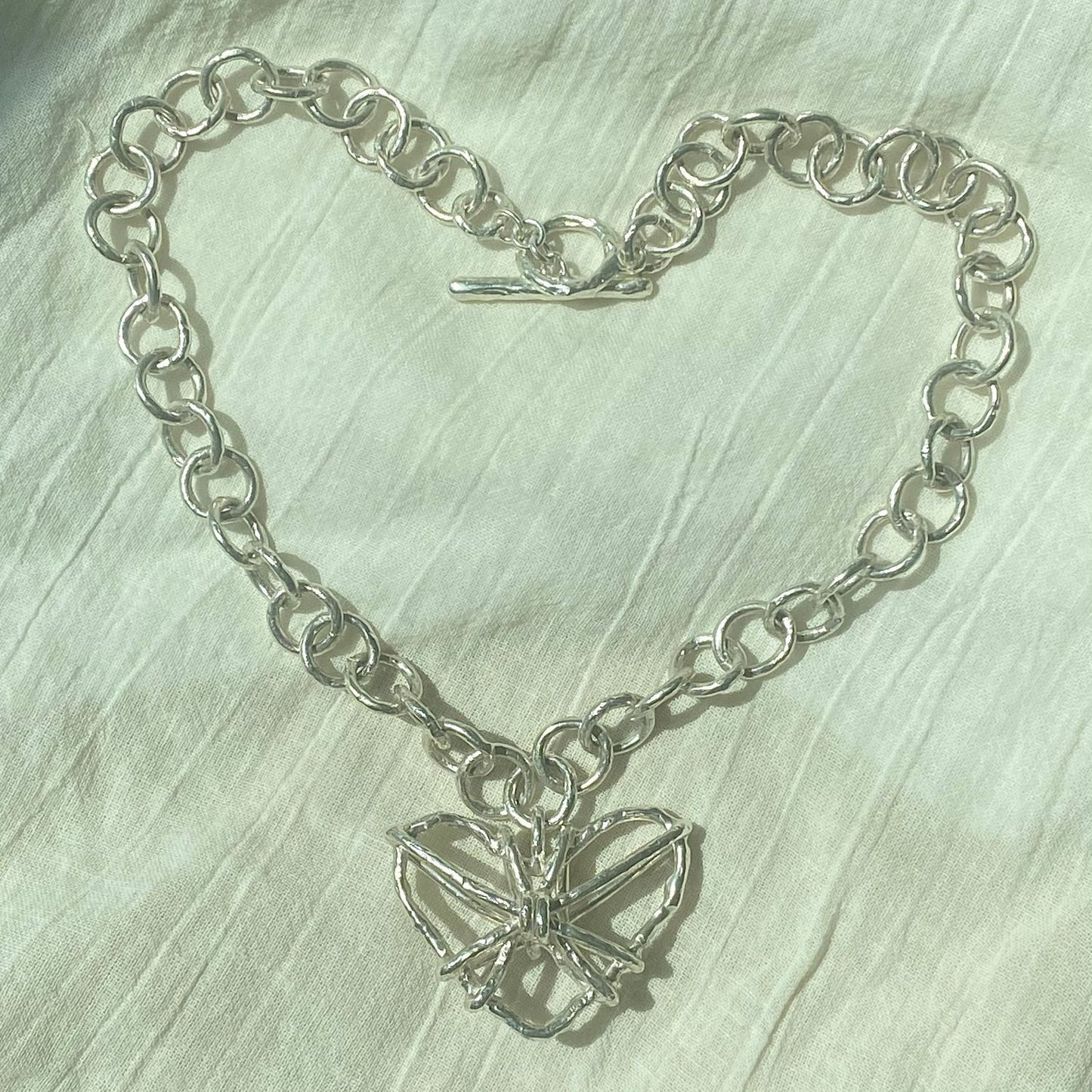 tied shape necklace (*small) - MIDLIG 미드리그 - CAVA LIFE