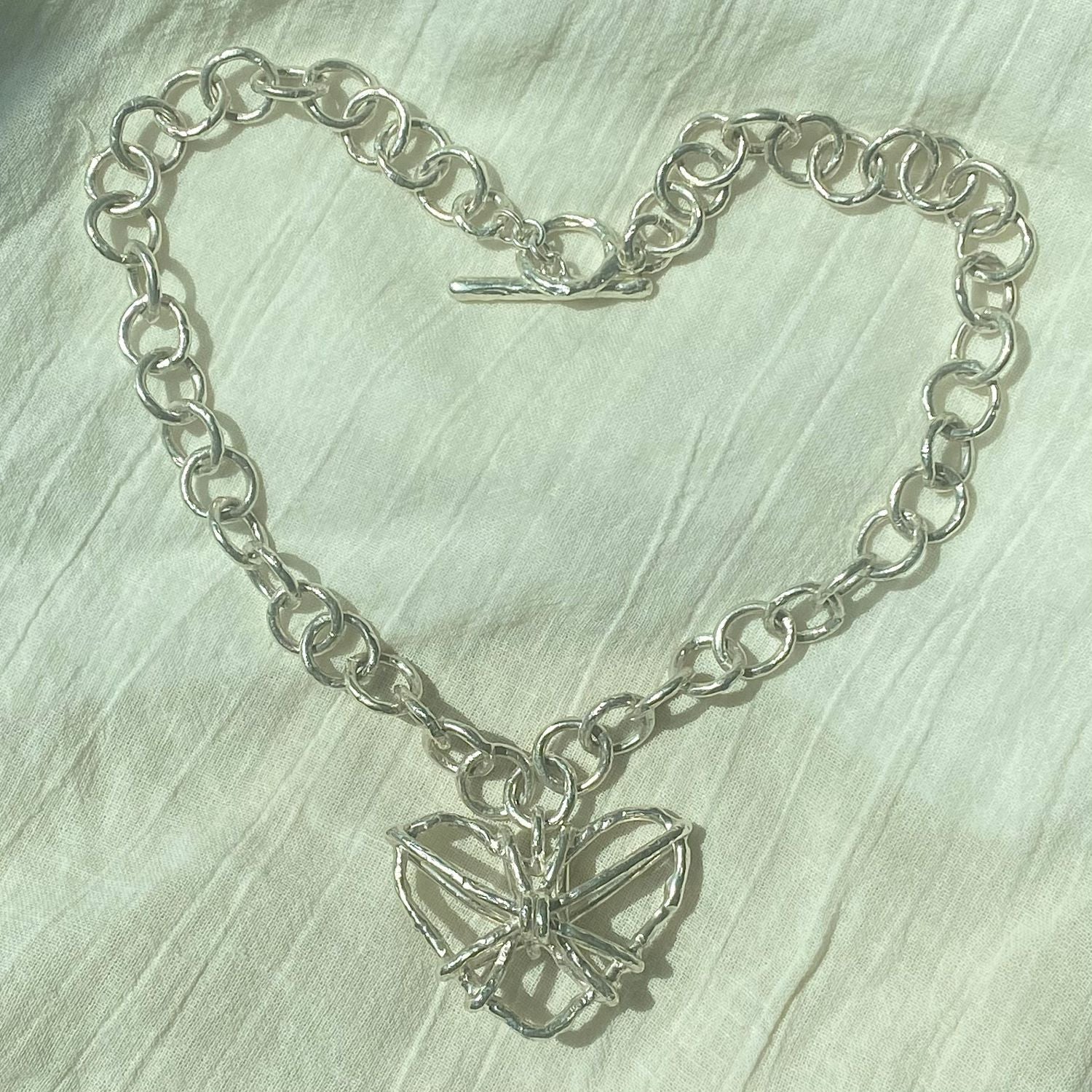 tied shape necklace (*small) - MIDLIG 미드리그 - CAVA LIFE