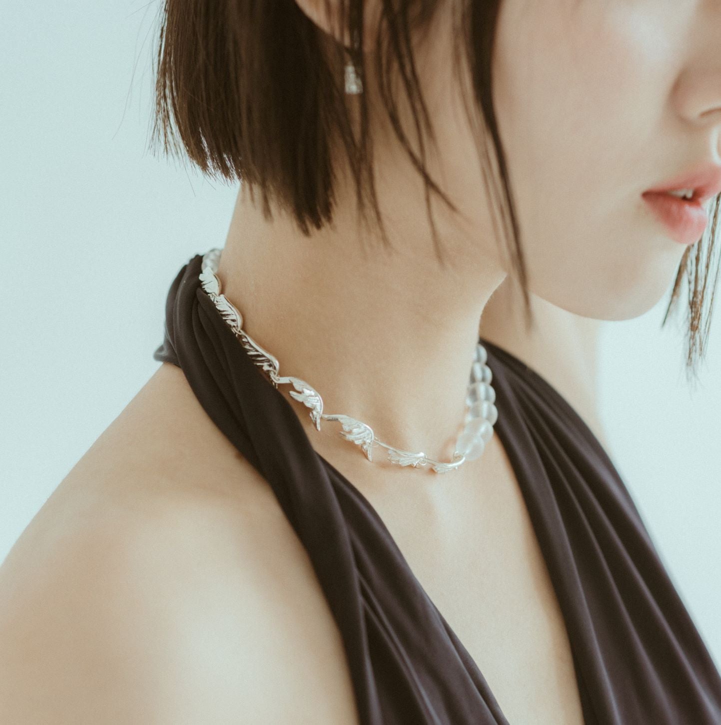 Feather necklace - [M_M] [믐] - CAVA LIFE