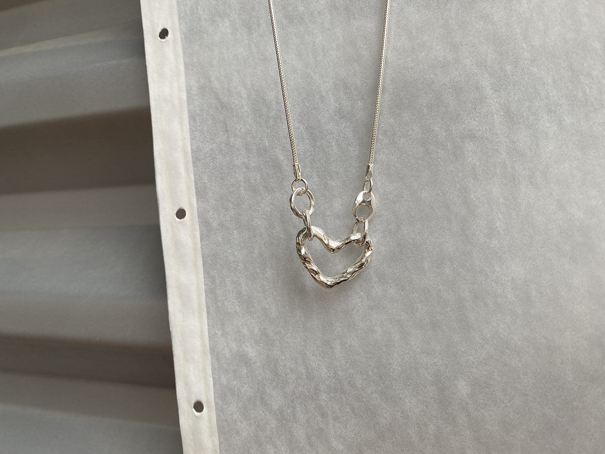 heart ring ring necklace - MIDLIG 미드리그 - CAVA LIFE