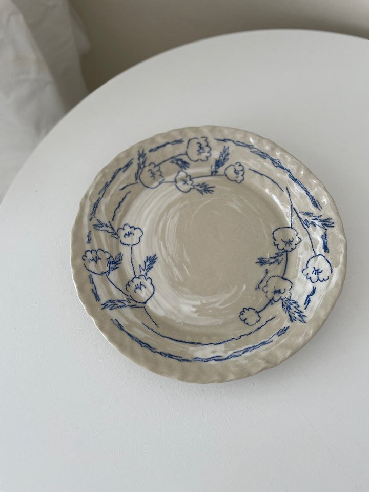 blue flowers - moicraft 무아크래프트 - CAVA LIFE