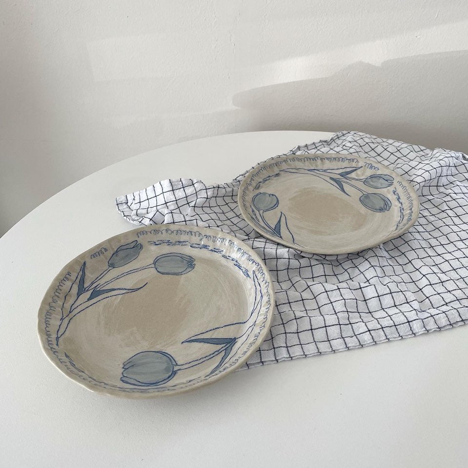 Blue tulips - moicraft 무아크래프트 - CAVA LIFE