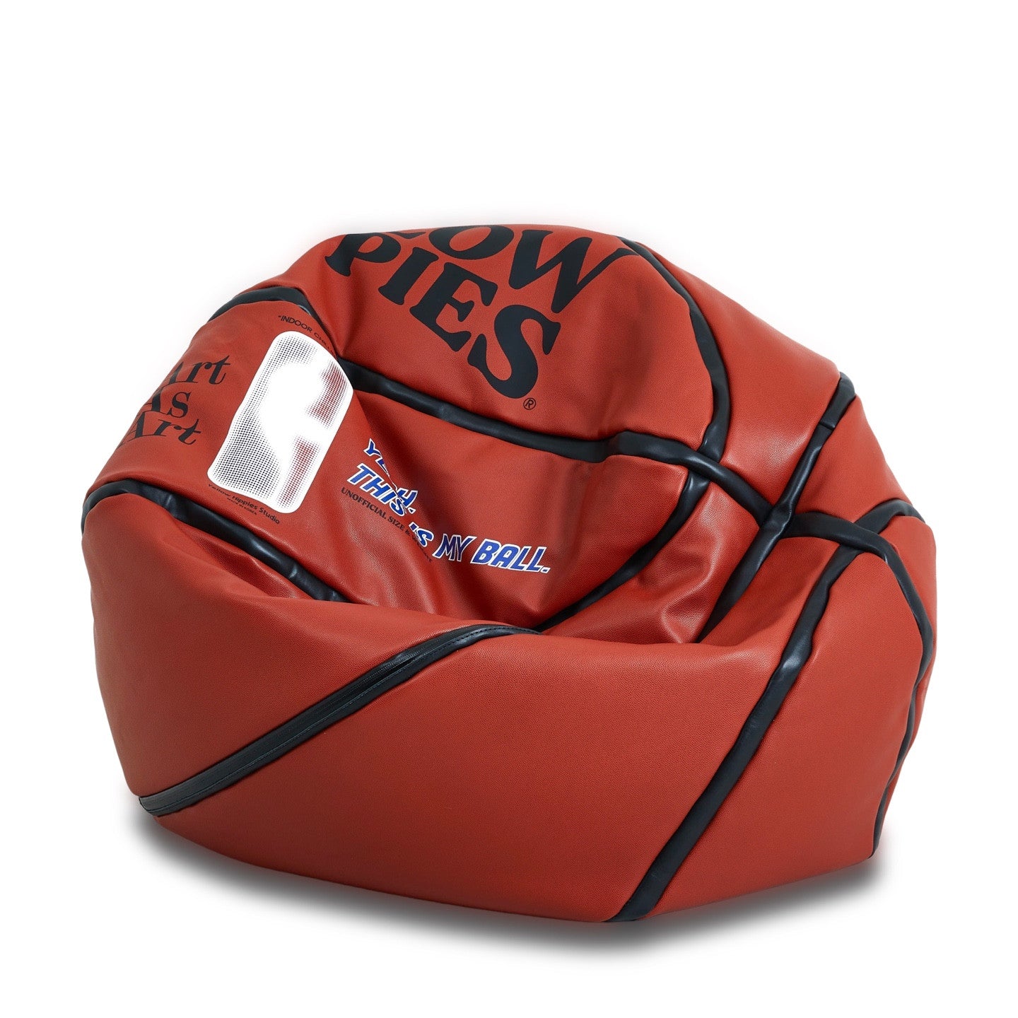 Basketball Bean Bag, Brown - Yellow Hippies studio 옐로우히피스 - CAVA LIFE