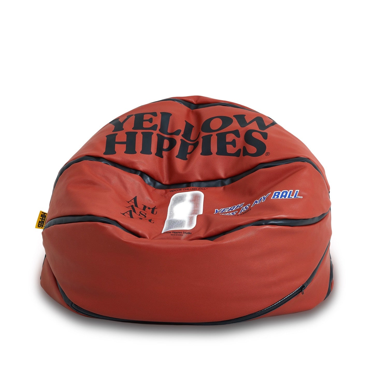 Basketball Bean Bag, Brown - Yellow Hippies studio 옐로우히피스 - CAVA LIFE